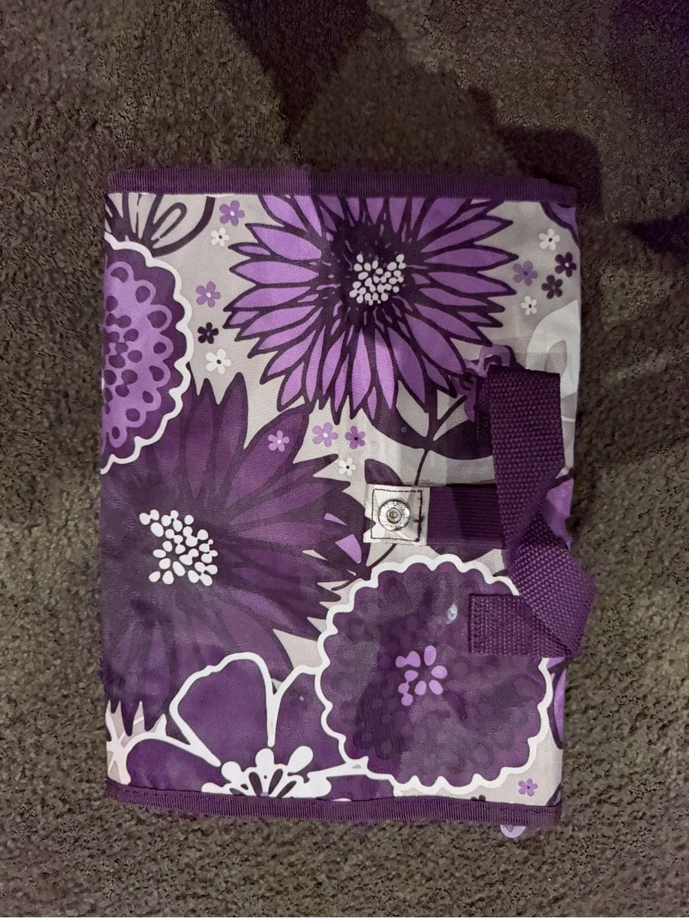 thirty-one Purple Floral Jewelry Organizer